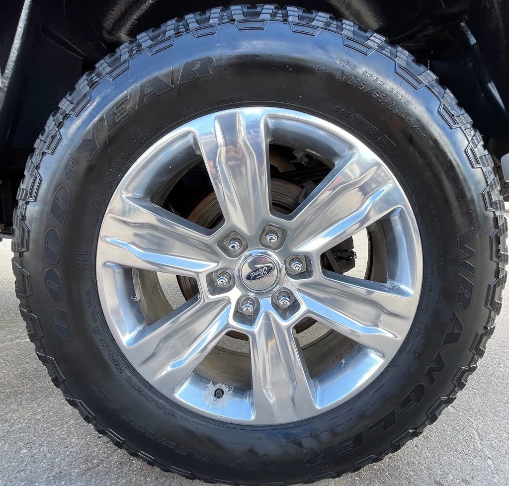 2013 Ford F-150 Platinum White at Bayway Cadillac of The Woodlands