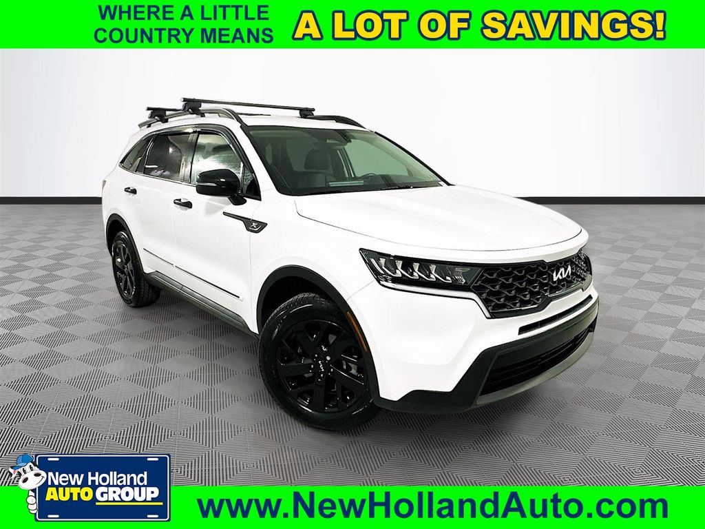 White Pearl 2022 Kia Sorento SUV / Crossover All-Wheel Drive 8-Speed Automatic