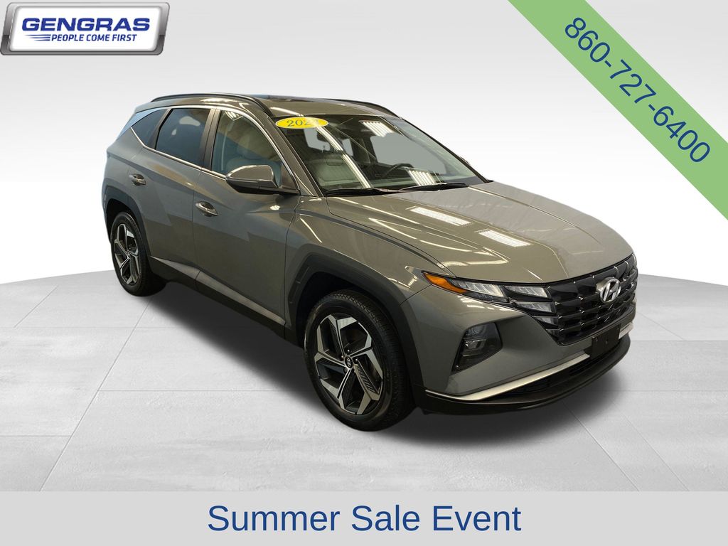 Hampton Gray 2024 Hyundai Tucson SUV / Crossover All-Wheel Drive 8-Speed Automatic