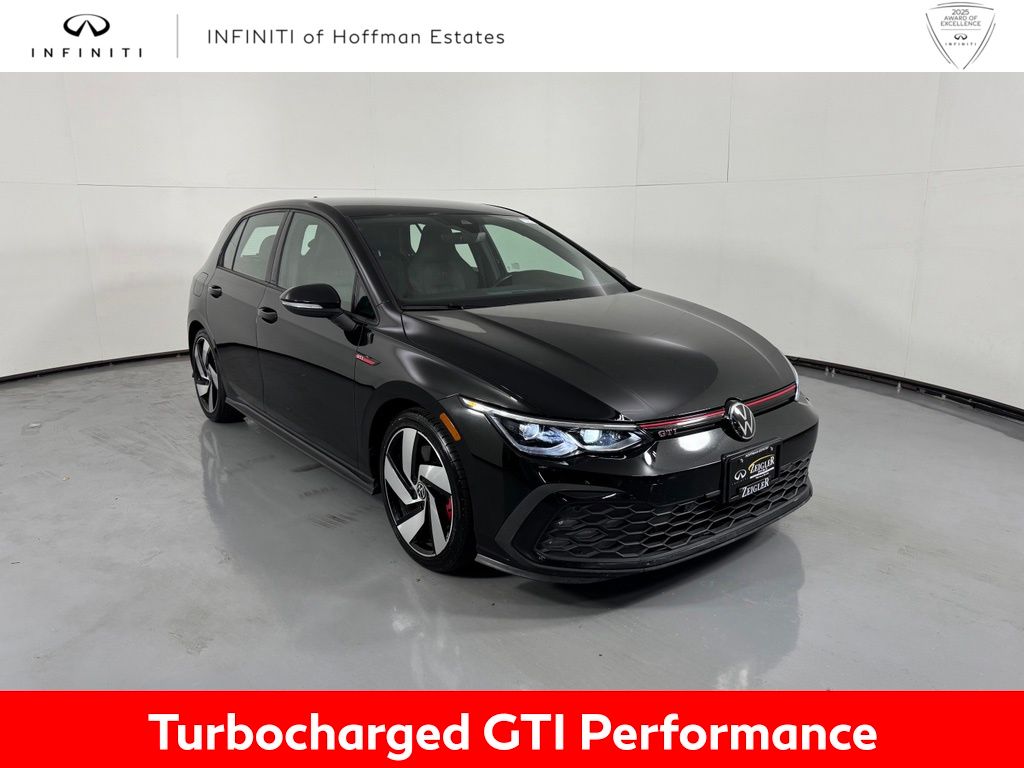 Reflex Silver Metallic 2024 Volkswagen Golf GTI Hatchback Front-Wheel Drive 7-Speed Dual Clutch