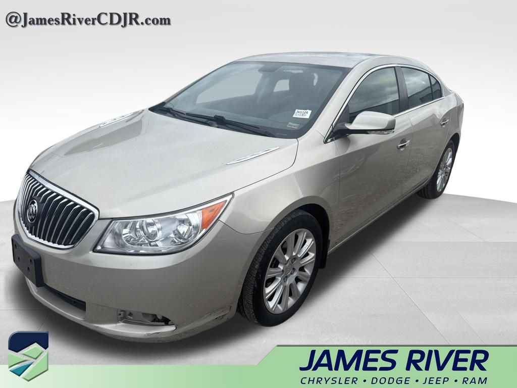 Champagne Silver Metallic 2013 Buick LaCrosse Sedan Front-Wheel Drive 6-Speed Automatic