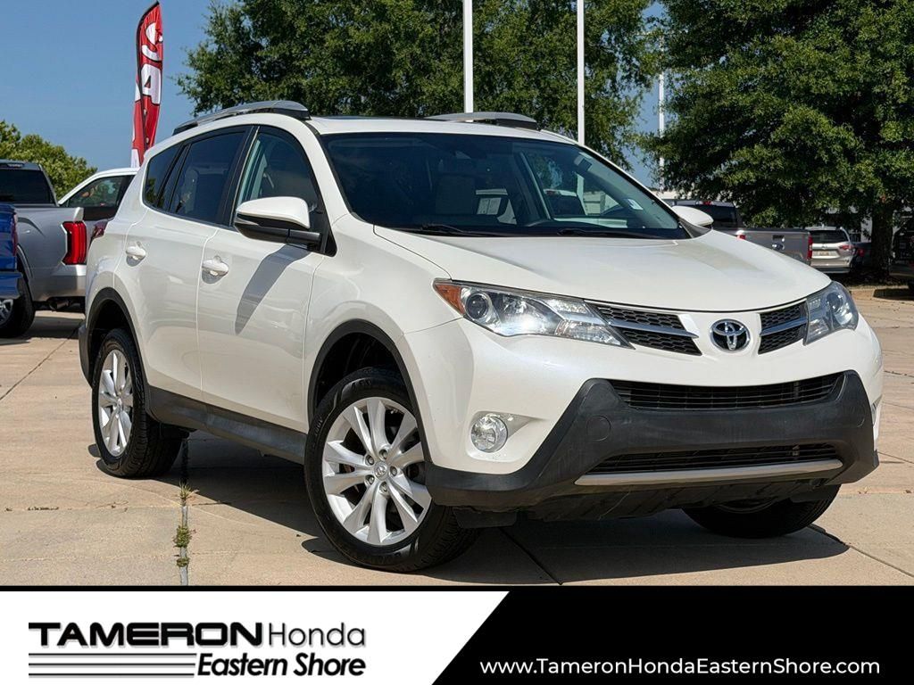White (Blizzard Pearl) 2014 Toyota RAV4 SUV / Crossover Front-Wheel Drive 6-Speed Automatic