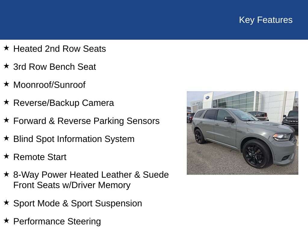 2020 Dodge Durango R/T RWD