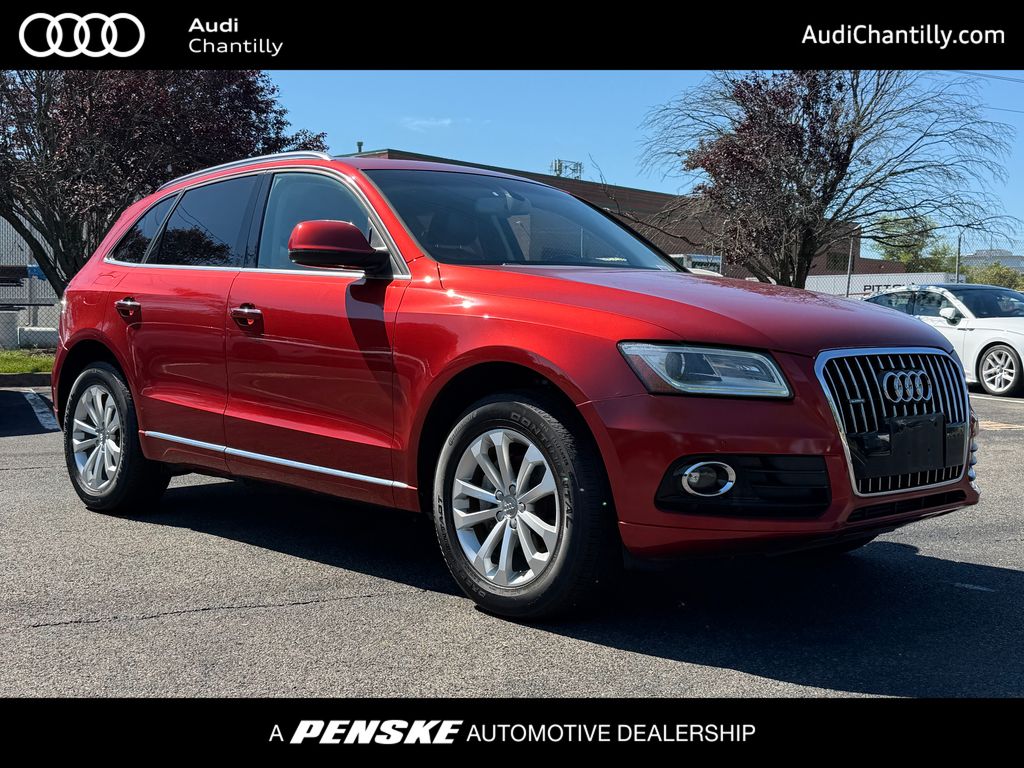 Red Metallic 2015 Audi Q5 SUV / Crossover All-Wheel Drive 8-Speed Automatic