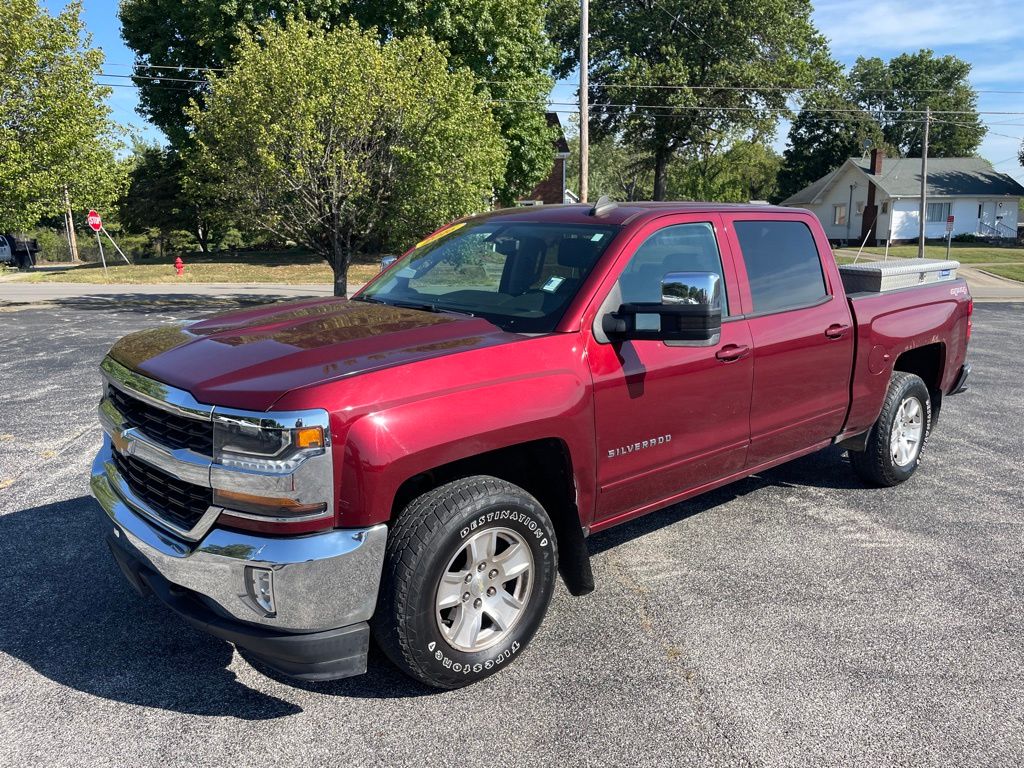 Siren Red Tintcoat 2016 Chevrolet Silverado 1500 Pickup Truck Four-Wheel Drive 6-Speed Automatic Overdrive