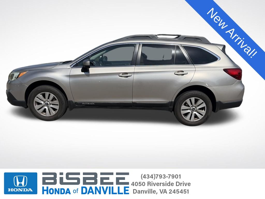 Gray (Tungsten Metallic) 2015 Subaru Outback 2.5i Premium Wagon All-Wheel Drive Continuously Variable Transmission