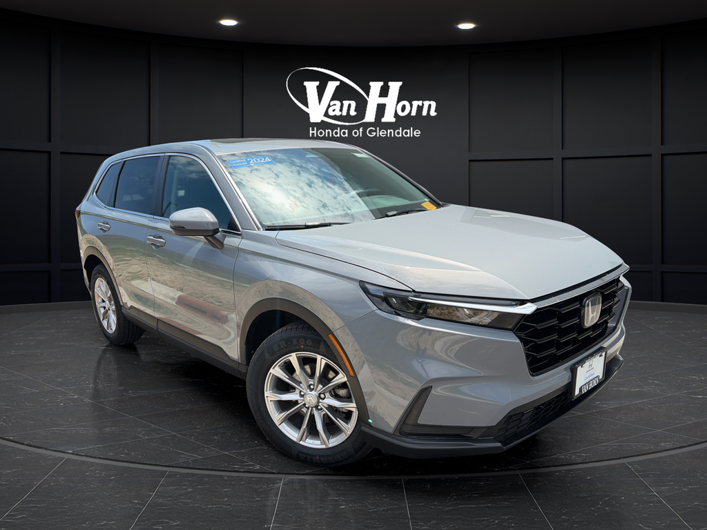 Gray 2024 Honda CR-V EX AWD SUV / Crossover All-Wheel Drive Continuously Variable Transmission
