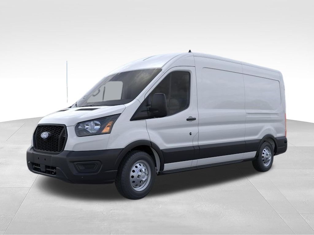 Oxford White 2026 Ford Transit Cargo Van All-Wheel Drive 