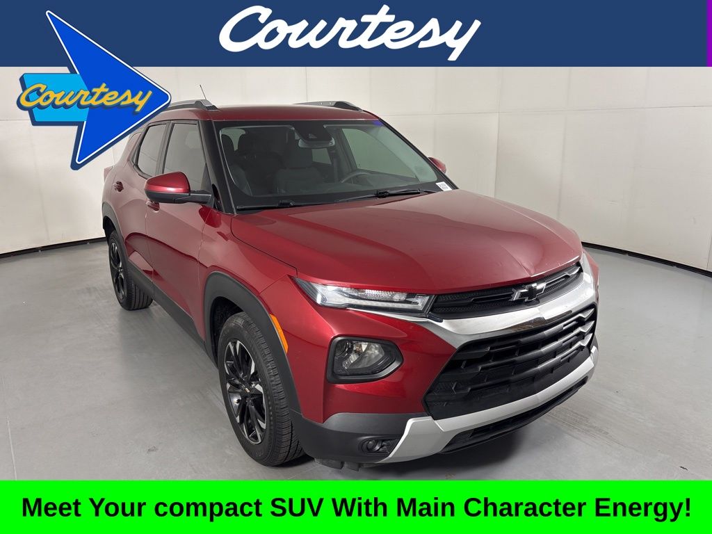 Scarlet Red Metallic 2021 Chevrolet Trailblazer LT FWD SUV / Crossover Front-Wheel Drive Continuously Variable Transmission