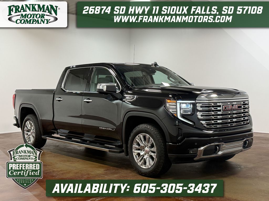 Onyx Black 2025 GMC Sierra 1500 Pickup Truck Four-Wheel Drive Automatic