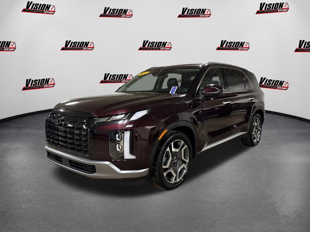 Red (Sierra Burgundy) 2024 Hyundai Palisade SEL FWD SUV / Crossover Front-Wheel Drive 8-Speed Automatic