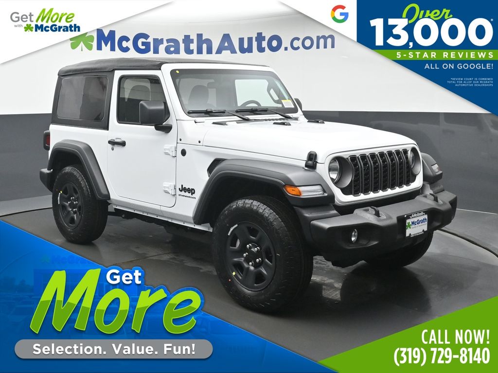 Bright White Clearcoat 2026 Jeep Wrangler SUV / Crossover Four-Wheel Drive 8-Speed Automatic