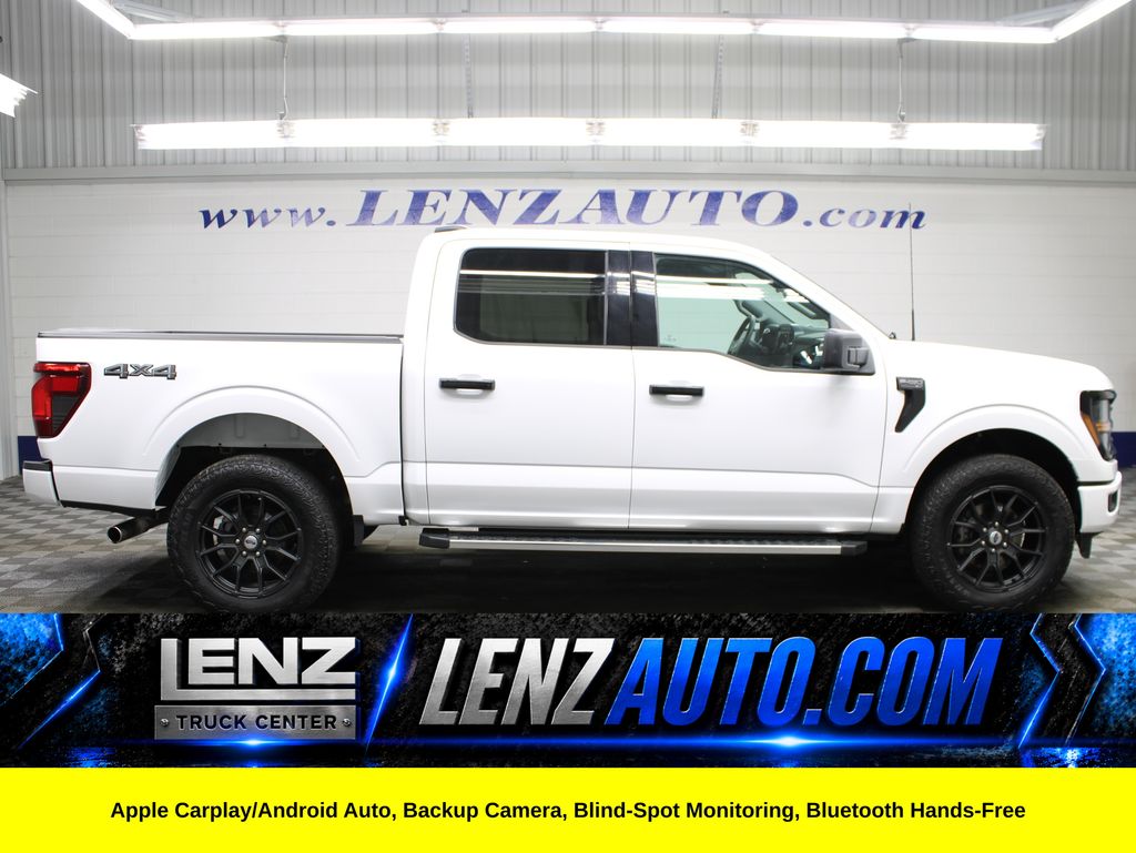 Oxford White 2025 Ford F-150 Pickup Truck Four-Wheel Drive Automatic