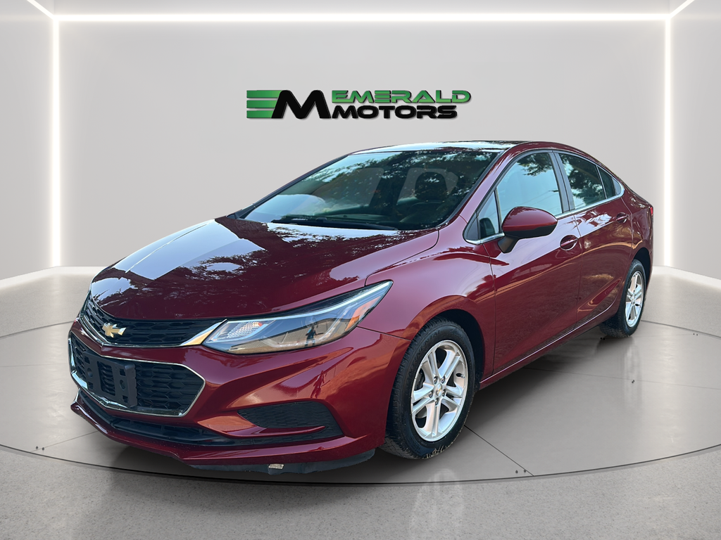 Red 2018 Chevrolet Cruze Sedan Front-Wheel Drive 6-Speed Automatic