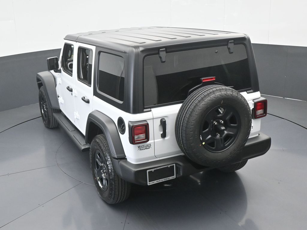 New 2026 Bright White Clearcoat Jeep Sport image 48