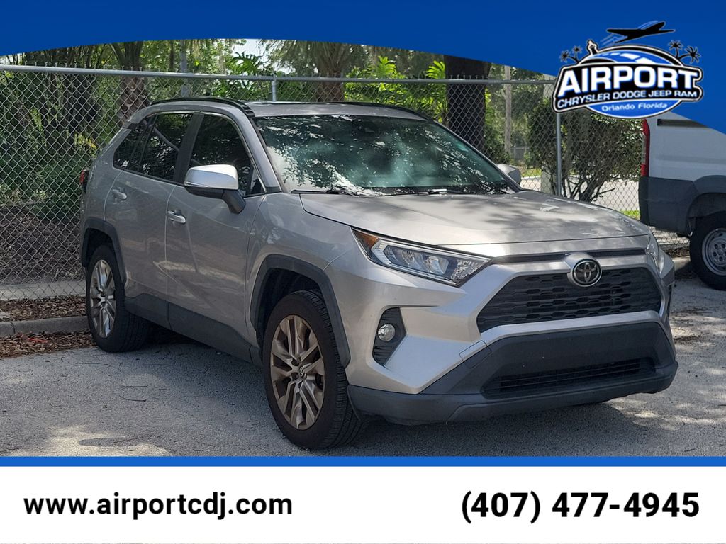 Silver Sky Metallic 2020 Toyota RAV4 SUV / Crossover Front-Wheel Drive 8-Speed Automatic