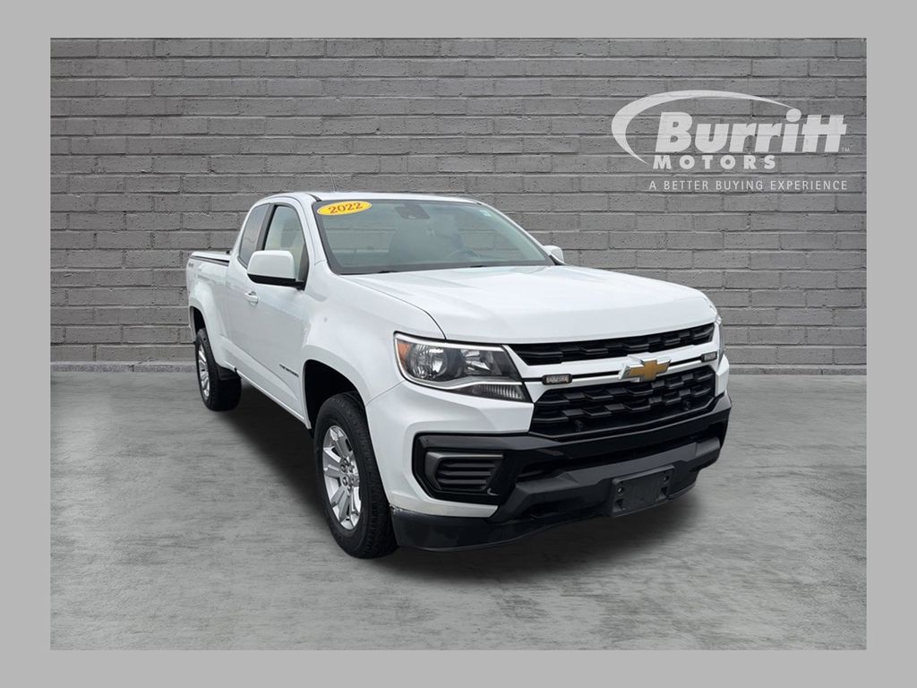 Summit White 2022 Chevrolet Colorado Pickup Truck Four-Wheel Drive 6-Speed Automatic