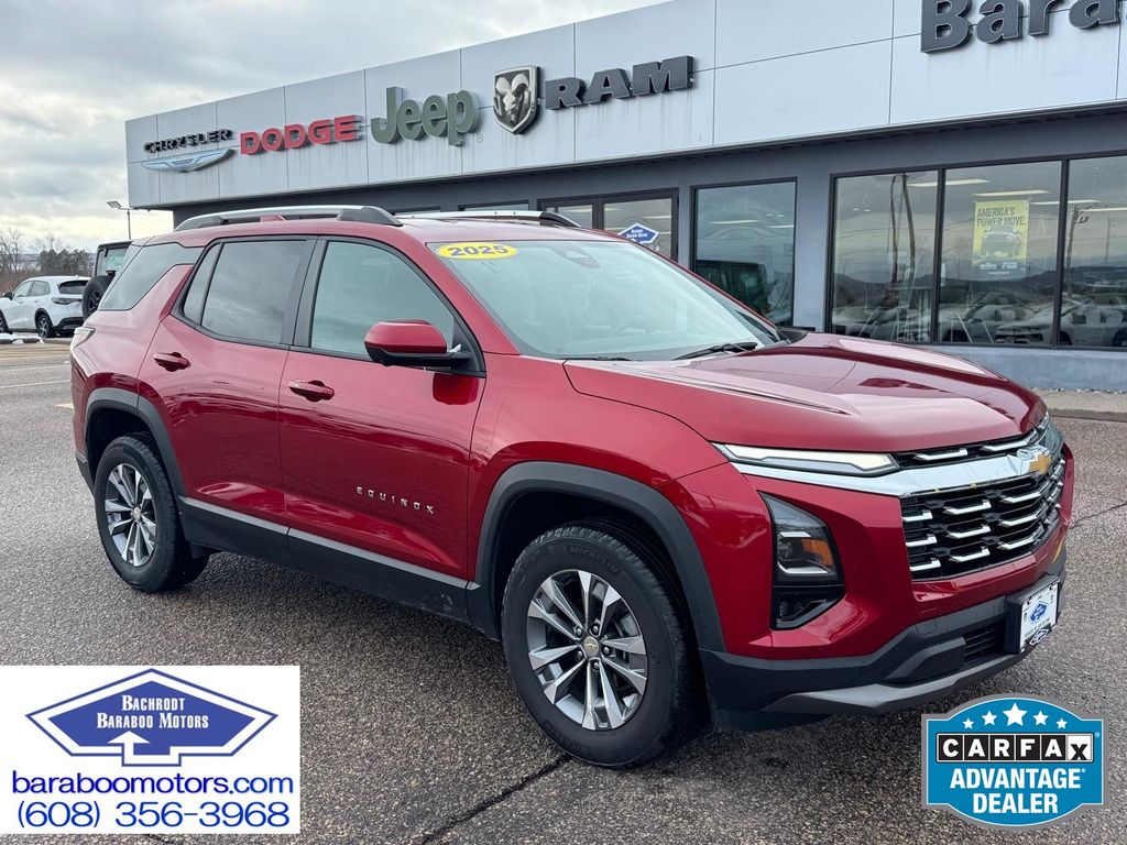 Radiant Red Tintcoat 2025 Chevrolet Equinox LT AWD SUV / Crossover Four-Wheel Drive 8-Speed Automatic