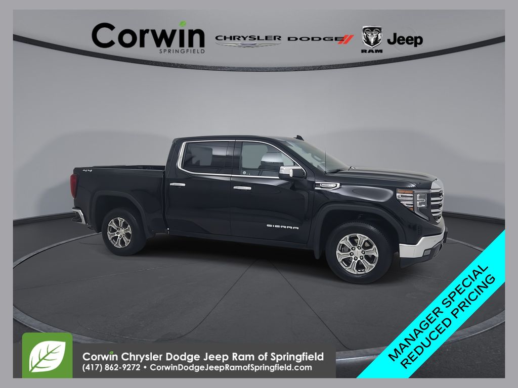 Onyx Black 2025 GMC Sierra 1500 Pickup Truck Four-Wheel Drive Automatic