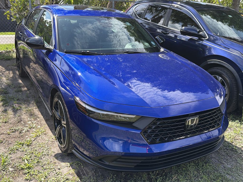 used 2025 Honda Accord Hybrid car, priced at $30,991