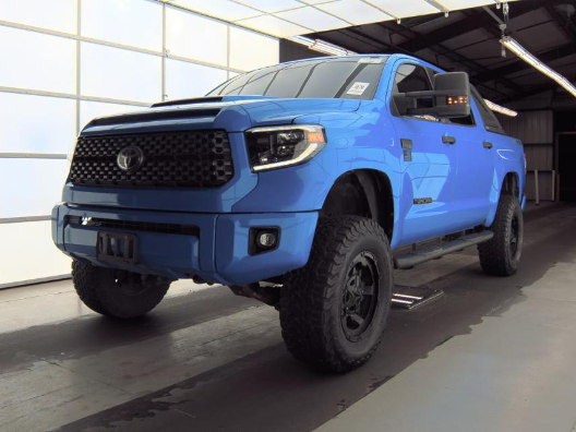 Voodoo Blue 2021 Toyota Tundra Pickup Truck Four-Wheel Drive 6-Speed Automatic