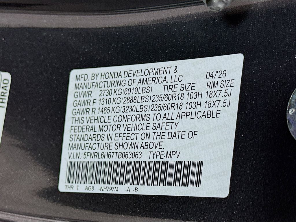 Thumbnail: 2026 Honda Odyssey - 23