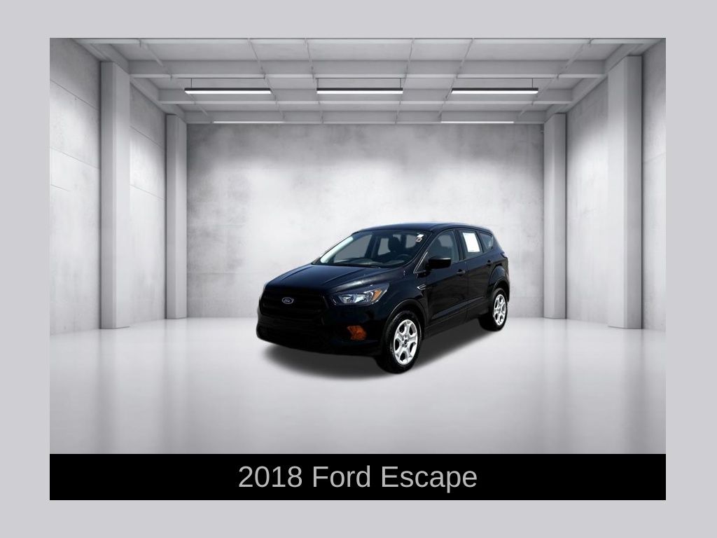 Shadow Black 2018 Ford Escape SUV / Crossover Front-Wheel Drive 6-Speed Automatic