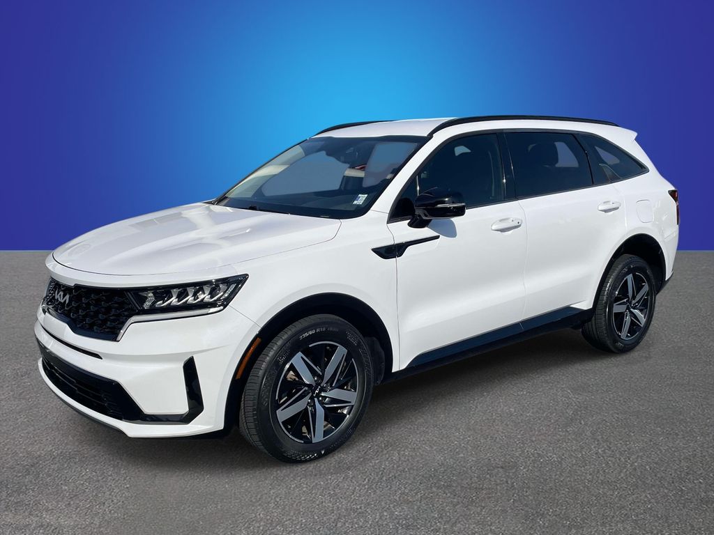 White Pearl 2022 Kia Sorento S FWD SUV / Crossover Front-Wheel Drive 8-Speed Automatic