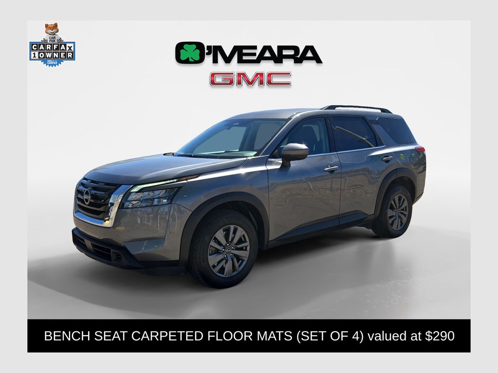 Gray (Gun Metallic) 2024 Nissan Pathfinder SV 4WD SUV / Crossover All-Wheel Drive 9-Speed Automatic