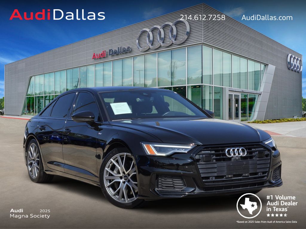 Mythos Black Metallic 2023 Audi A6 Sedan All-Wheel Drive 7-Speed Automatic