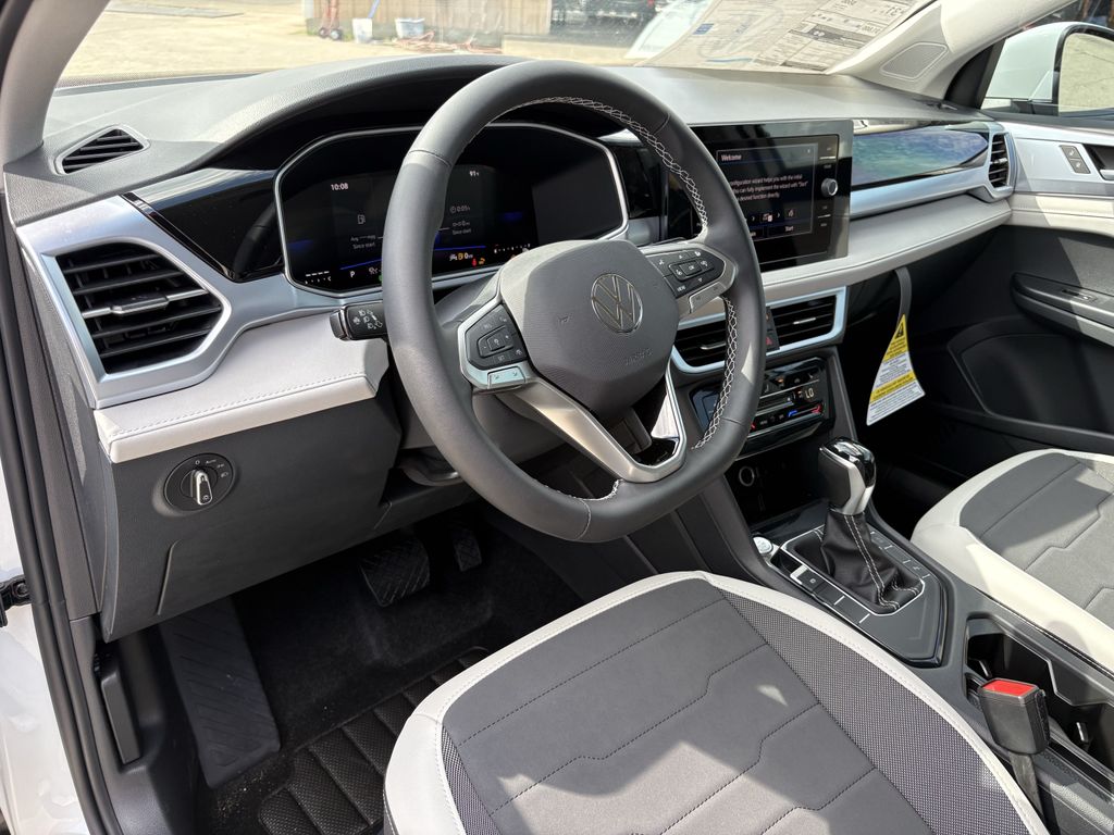 2026 Volkswagen Taos 1.5T SE White at DeMontrond Automotive Group