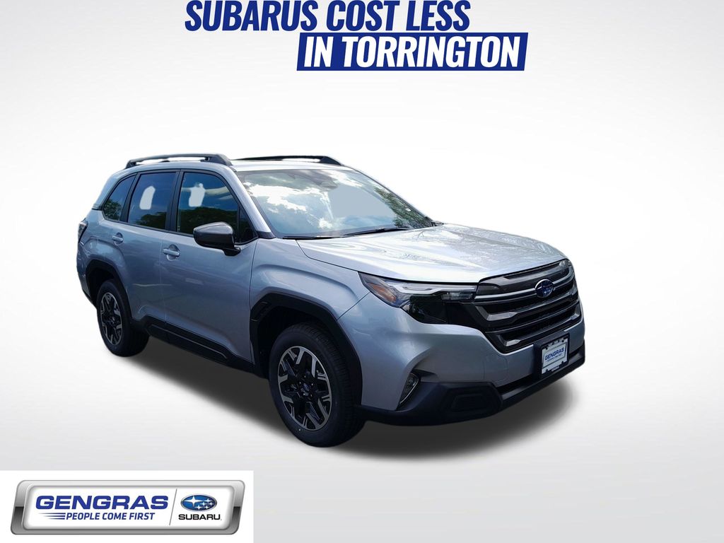 Ice Silver Metallic 2026 Subaru Forester SUV / Crossover All-Wheel Drive Continuously Variable Transmission