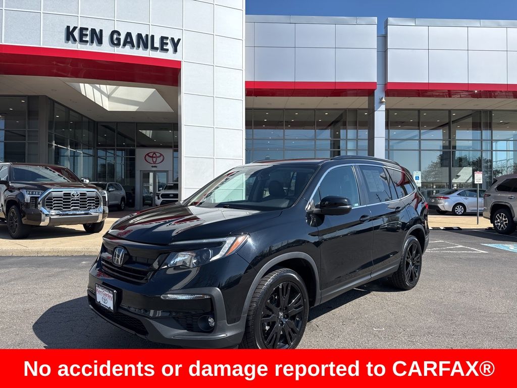 Crystal Black Pearl 2022 Honda Pilot SE AWD SUV / Crossover All-Wheel Drive 9-Speed Automatic