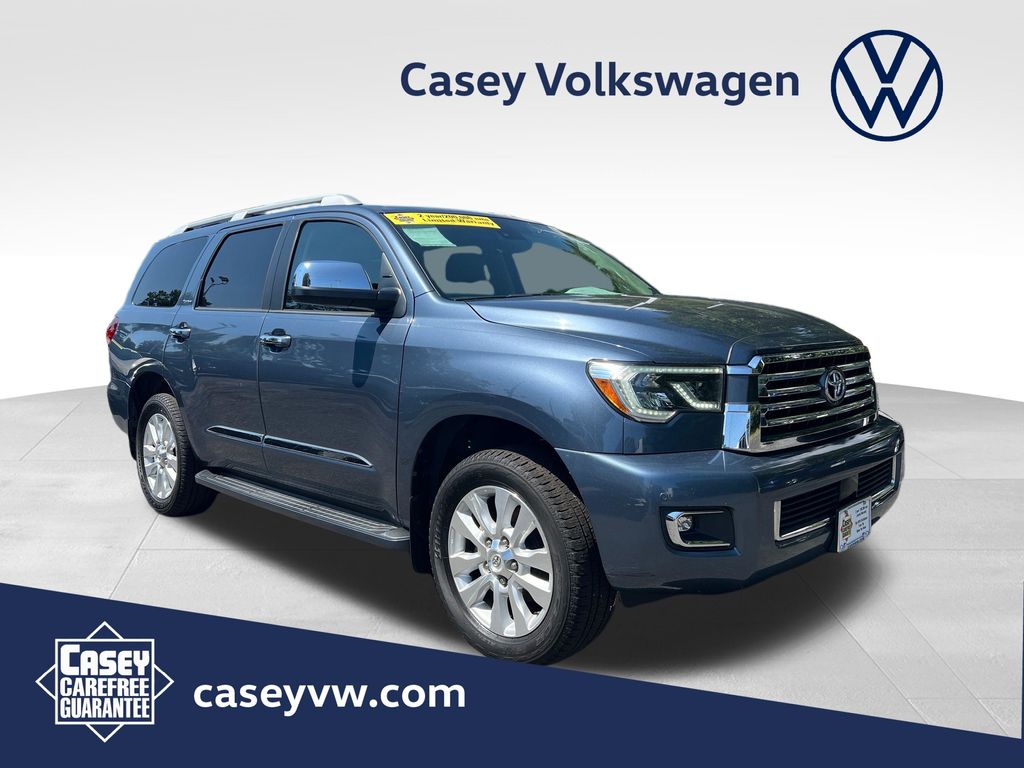 Shoreline Mist 2021 Toyota Sequoia SUV / Crossover Four-Wheel Drive 6-Speed Automatic
