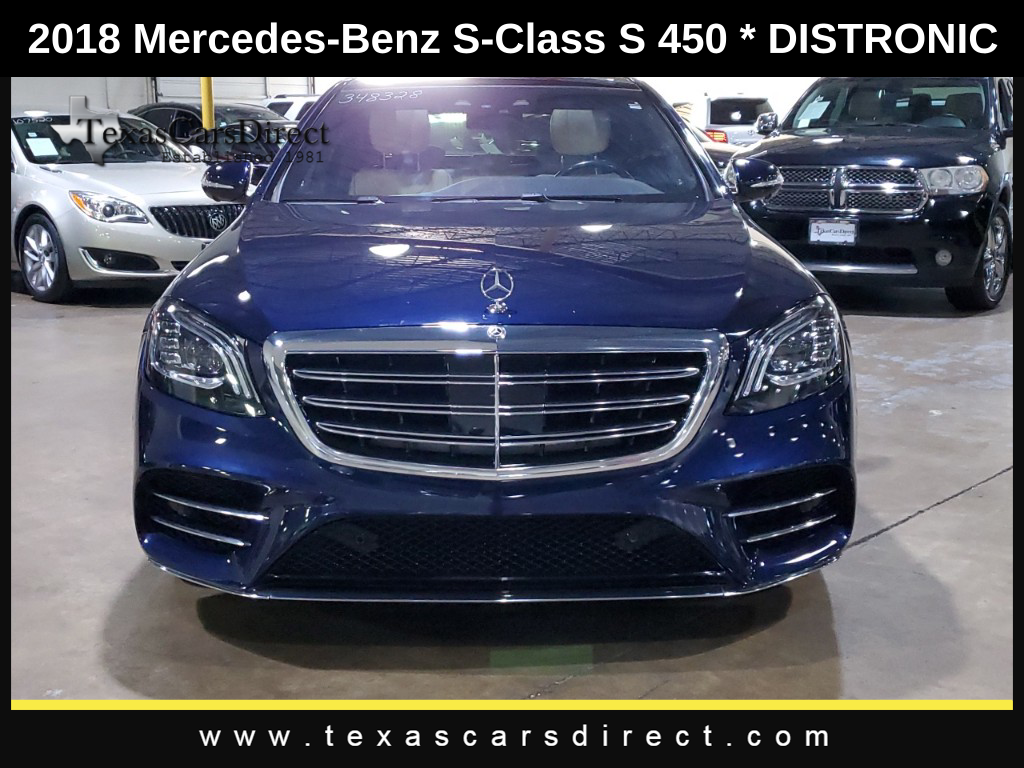 2018 Mercedes-Benz S-Class S 450 2