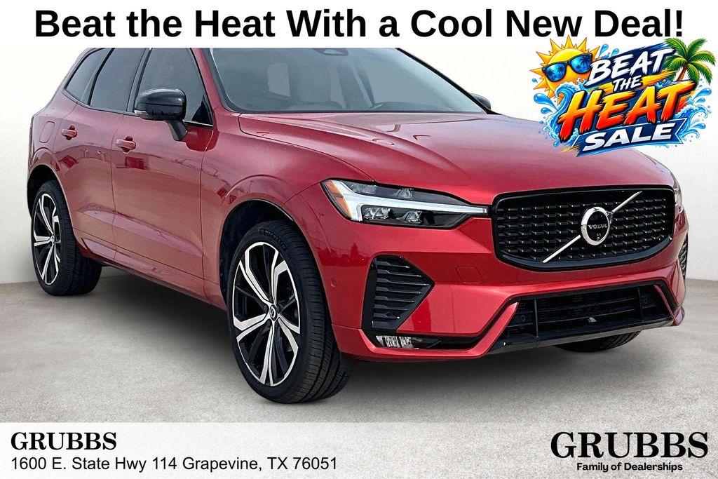 Fusion Red Metallic 2024 Volvo XC60 SUV / Crossover All-Wheel Drive Automatic