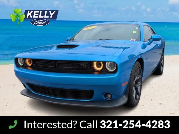 B5 Blue Pearlcoat 2023 Dodge Challenger R/T RWD Coupe Rear-Wheel Drive 8-Speed Automatic