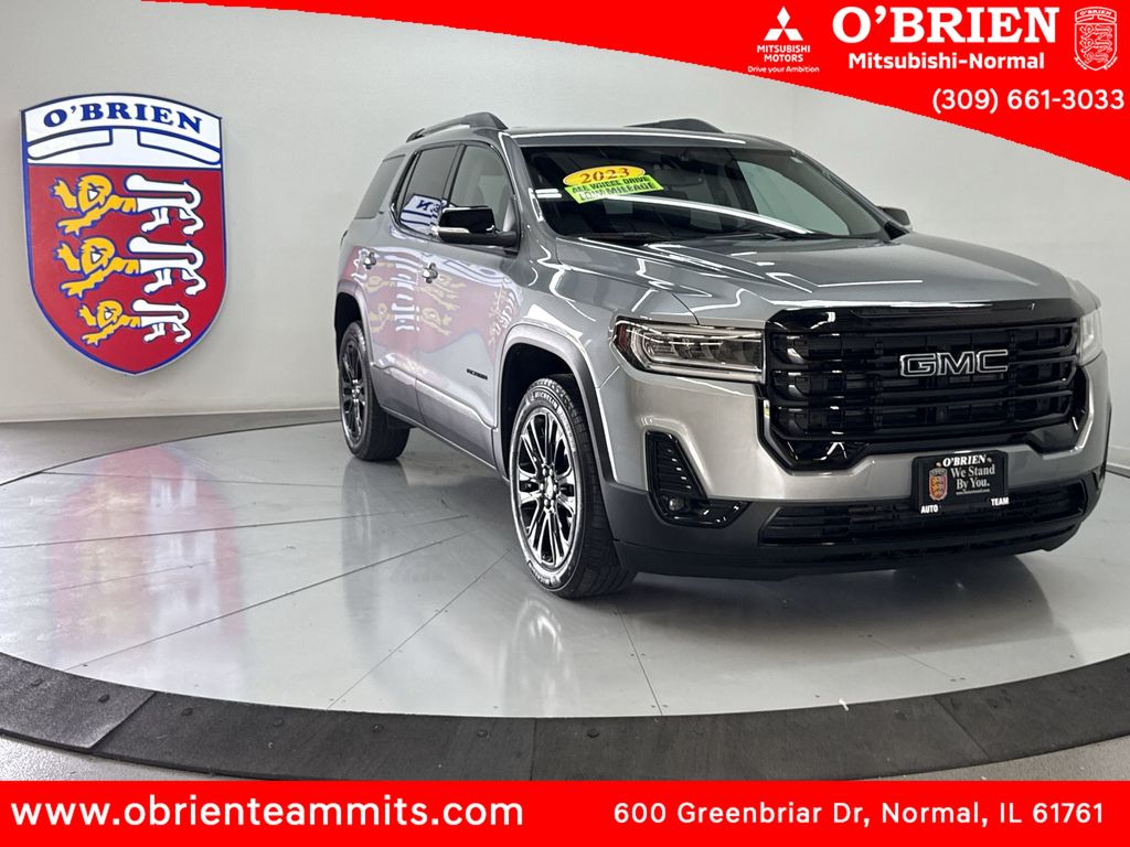 Sterling Metallic 2023 GMC Acadia SLT AWD SUV / Crossover Four-Wheel Drive 9-Speed Automatic