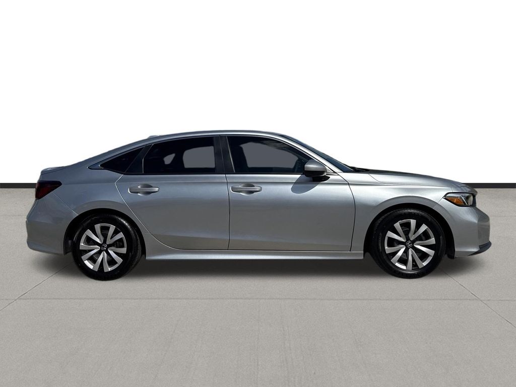 2025 Honda Civic LX Silver at Community Honda