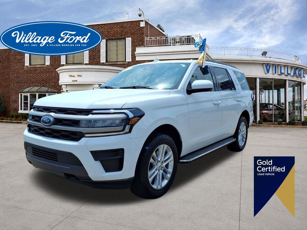 Oxford White 2023 Ford Expedition SUV / Crossover Four-Wheel Drive Automatic