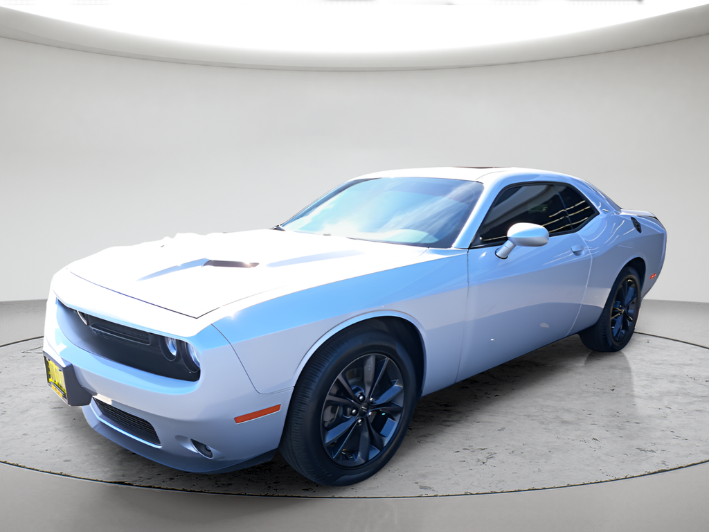 Triple Nickel Clearcoat 2020 Dodge Challenger SXT AWD Coupe All-Wheel Drive 8-Speed Automatic