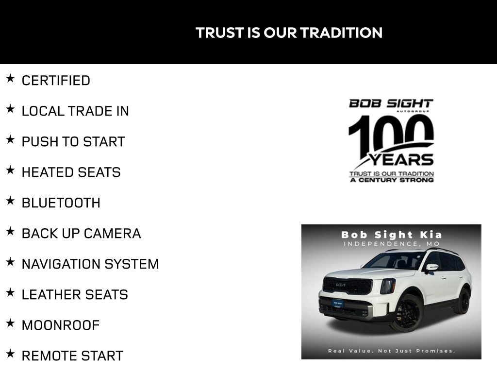 Certified 2023 Kia Telluride SX X-Line with VIN 5XYP5DGC2PG390224 for sale in Kansas City