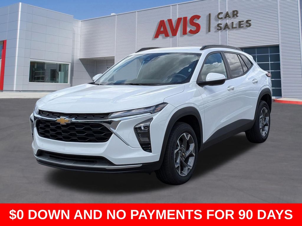 Summit White 2025 Chevrolet Trax LT FWD SUV / Crossover Front-Wheel Drive 6-Speed Automatic