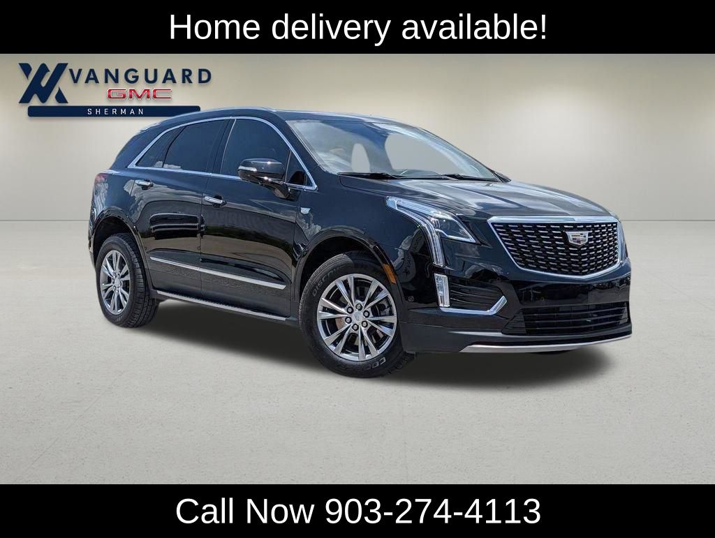 Stellar Black Metallic 2023 Cadillac XT5 Premium Luxury FWD SUV / Crossover Front-Wheel Drive 9-Speed Automatic