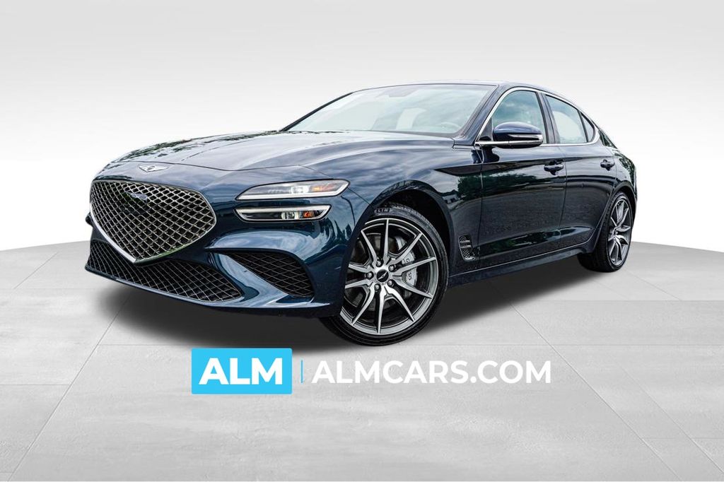 Tasman Blue 2025 Genesis G70 2.5T Standard RWD Sedan Rear-Wheel Drive 8-Speed Automatic