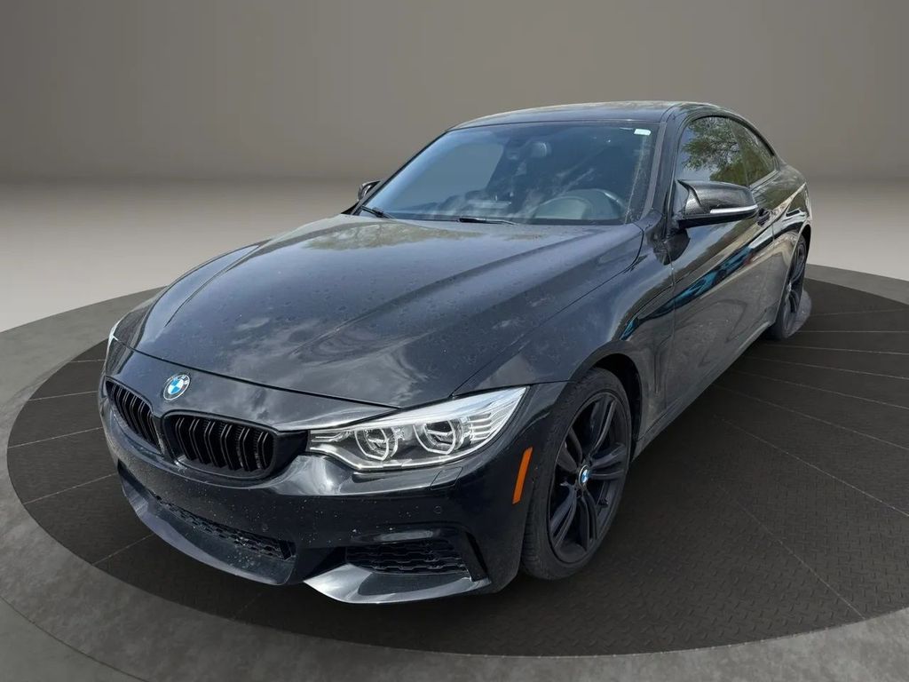 Black Sapphire Metallic 2014 BMW 4 Series 435i xDrive Coupe AWD Coupe All-Wheel Drive 8-Speed Automatic