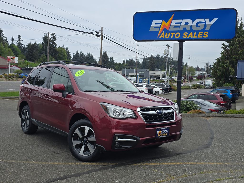 Venetian Red Pearl 2017 Subaru Forester SUV / Crossover All-Wheel Drive Continuously Variable Transmission