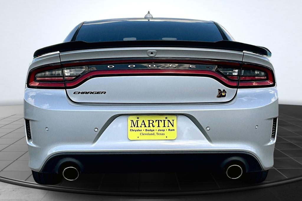 2023 Dodge Charger R/T Scat Pack Silver at Central Houston Nissan