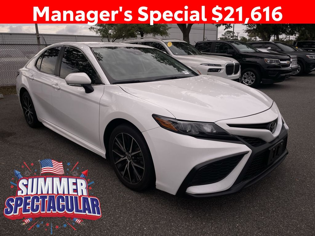 Ice Cap 2024 Toyota Camry Sedan Front-Wheel Drive 8-Speed Automatic