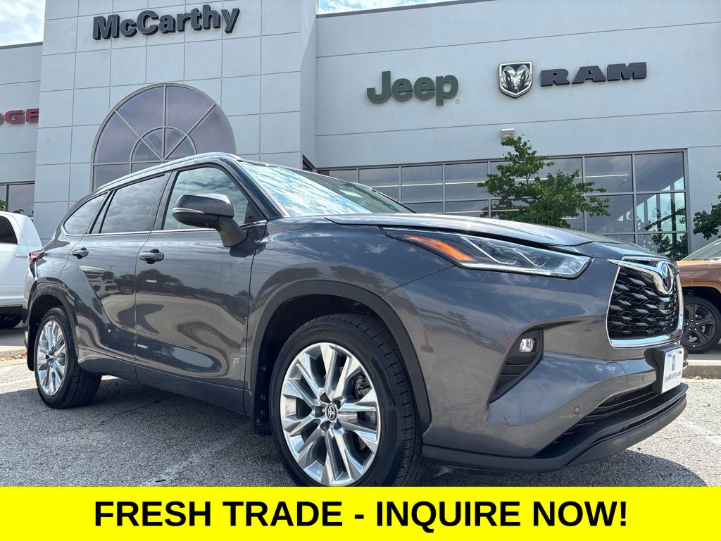 Magnetic Gray Metallic 2024 Toyota Highlander SUV / Crossover All-Wheel Drive 8-Speed Automatic
